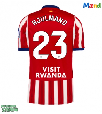 Atletico Madrid Morten Hjulmand #23 Replika Hjemmebanetrøje 2026-27 Kortærmet